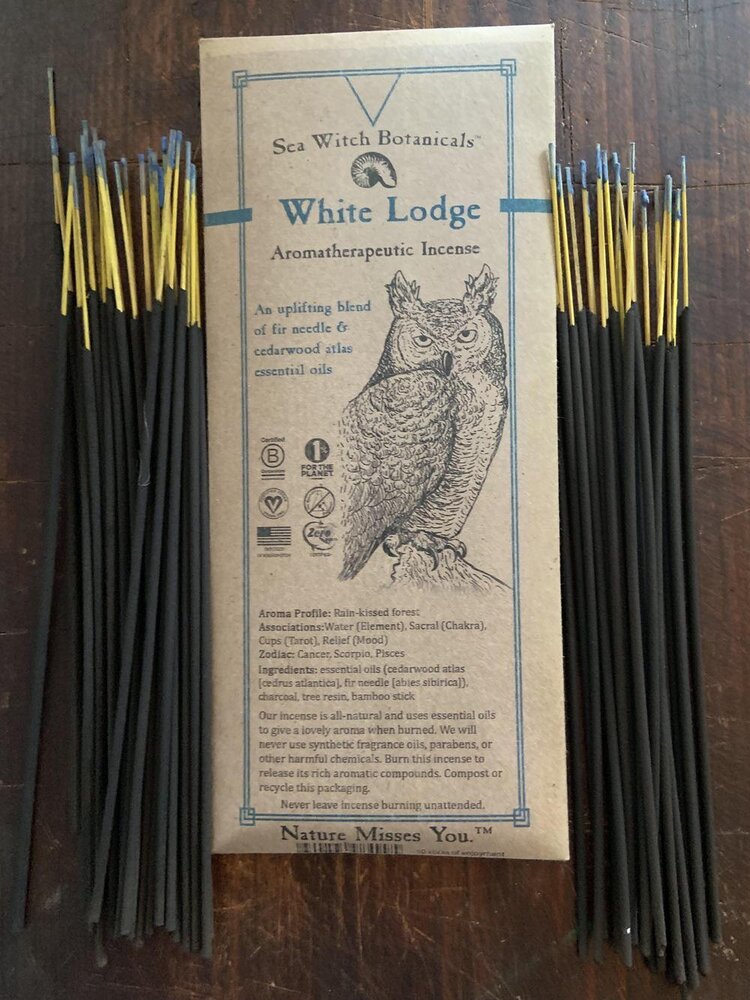White Lodge All-Natural Incense – One Eleven Candles